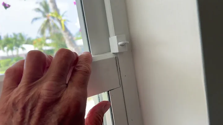 How to use Window Frame locks