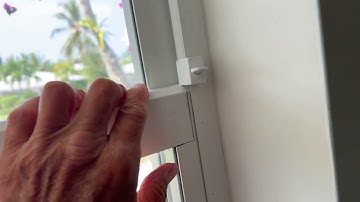 How to use Window Frame locks