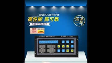 Sử Dụng Bộ Điều Khiển BJ-2003A Cho Máy Cắt Bao Bì Tự Động