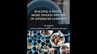 Webinar: How to Build a Wider and More Diverse Pipeline of Advanced Learners