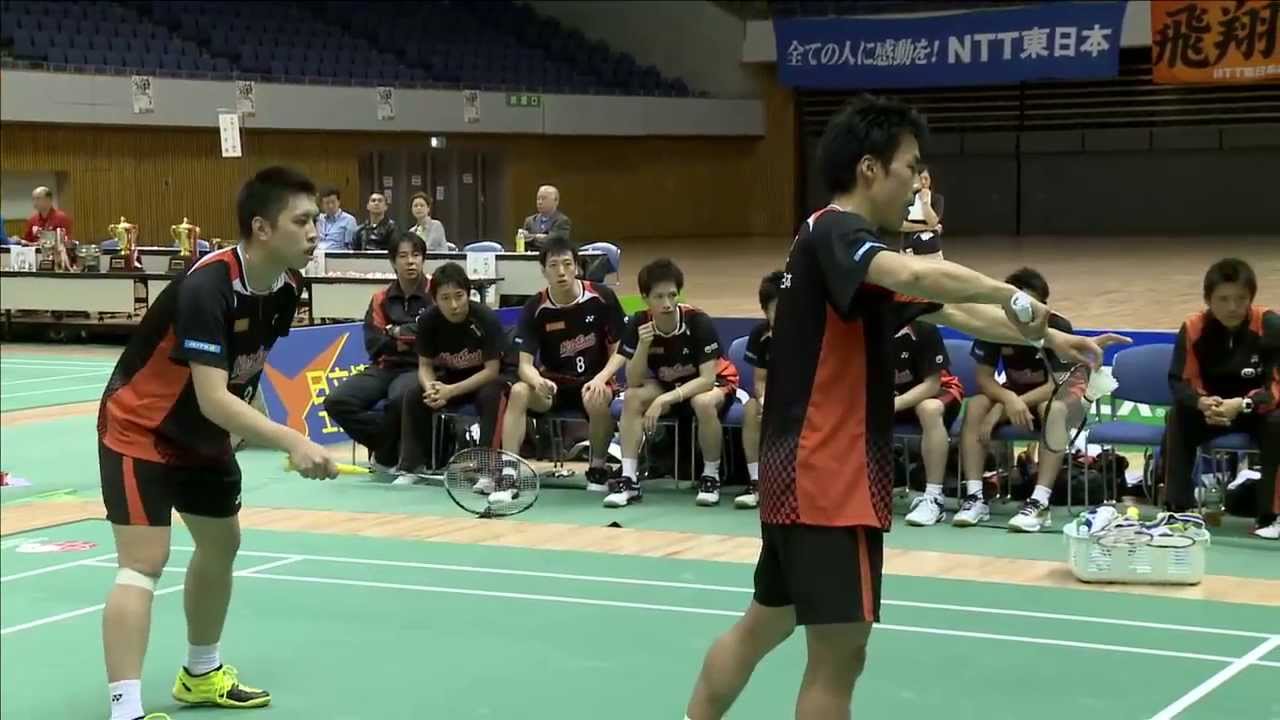 川前直樹／田児賢一 vs 数野健太／山田和司 2013年 全日本実業団選手権 男子決勝