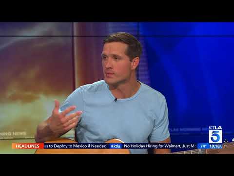 Walker Hayes OnInspiration for New Single "You Broke Up with Me" and Plays it Live On Set