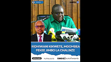 RIDHIWANI KIKWETE MGOMBEA PEKEE JIMBO LA CHALINZE 