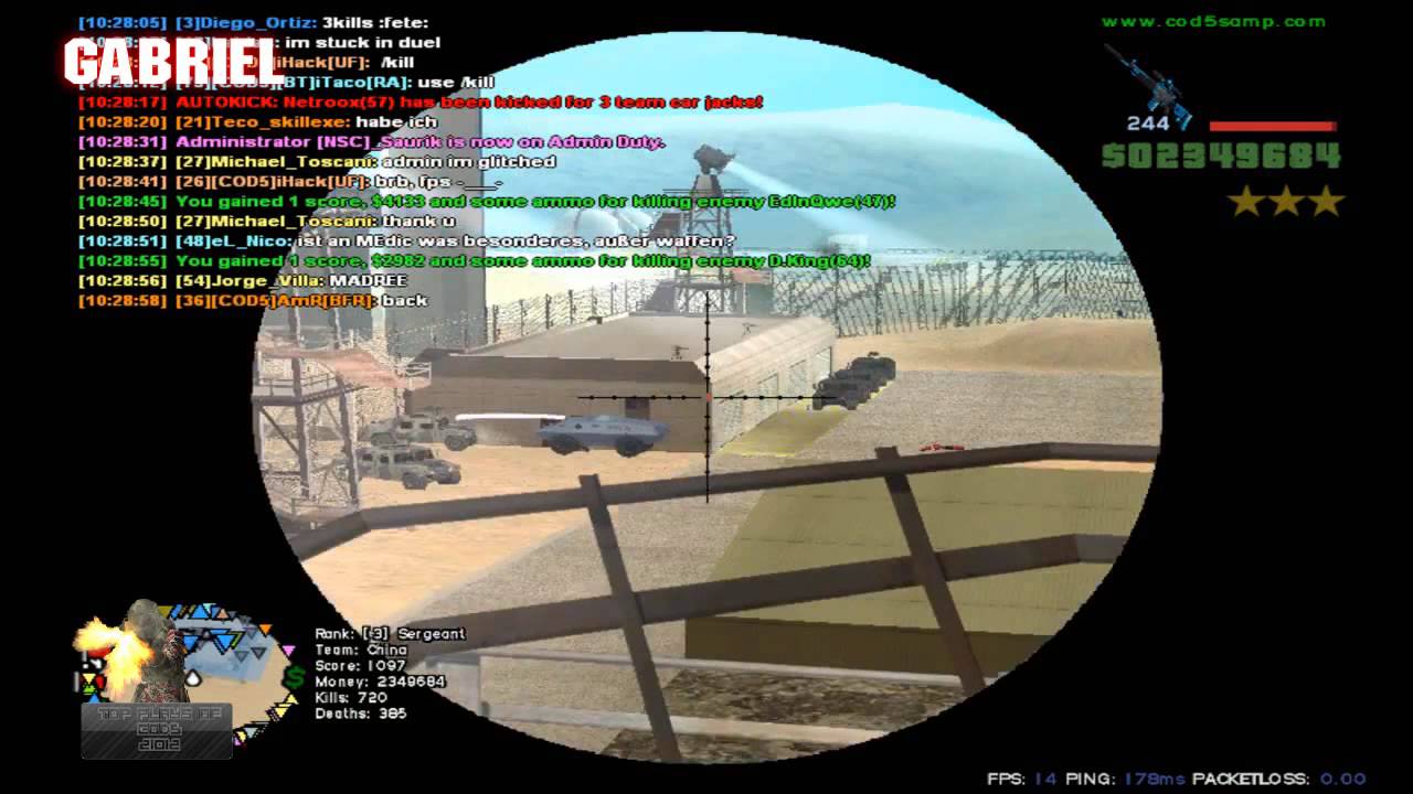 COD5 SAMP Top 3 Plays Season 1 Episode 12