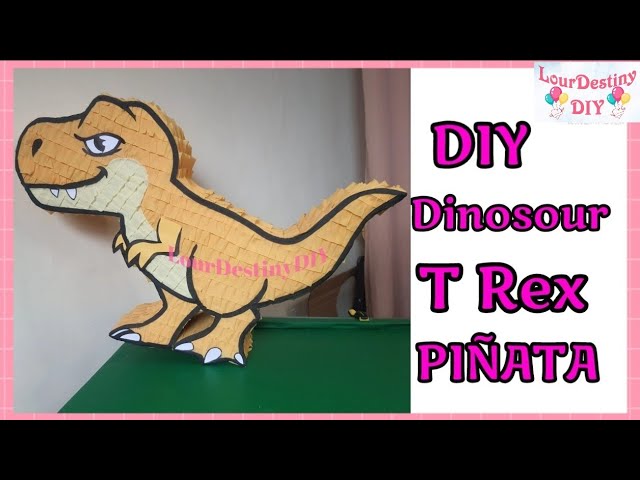 Piñata Dinosaurio, Técnica nube