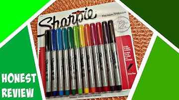 Honest Review | Unboxing Sharpie Assorted Ultra-Fine Point Permanent Markers