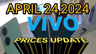 VIVO PRICES UPDATE Y100,Y03,Y17s,Y27s,V29e5G,V295G,V305G,V30Pro5G