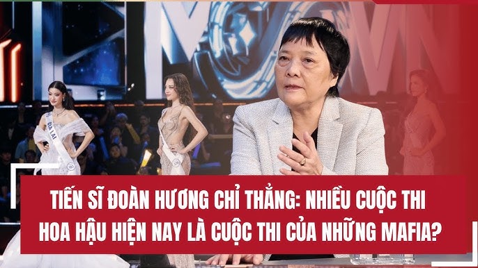 Image Đỗ Tiến Sỹ image beautiful image beautiful image beautiful - Dr. Doan Huong pointed out: Many beauty pageants are just 