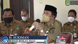 Bupati dan Ketua TP PKK Rohul Optimis Raih Hasil Terbaik Lomba Hatinya PKK Tingkat Provinsi Riau.