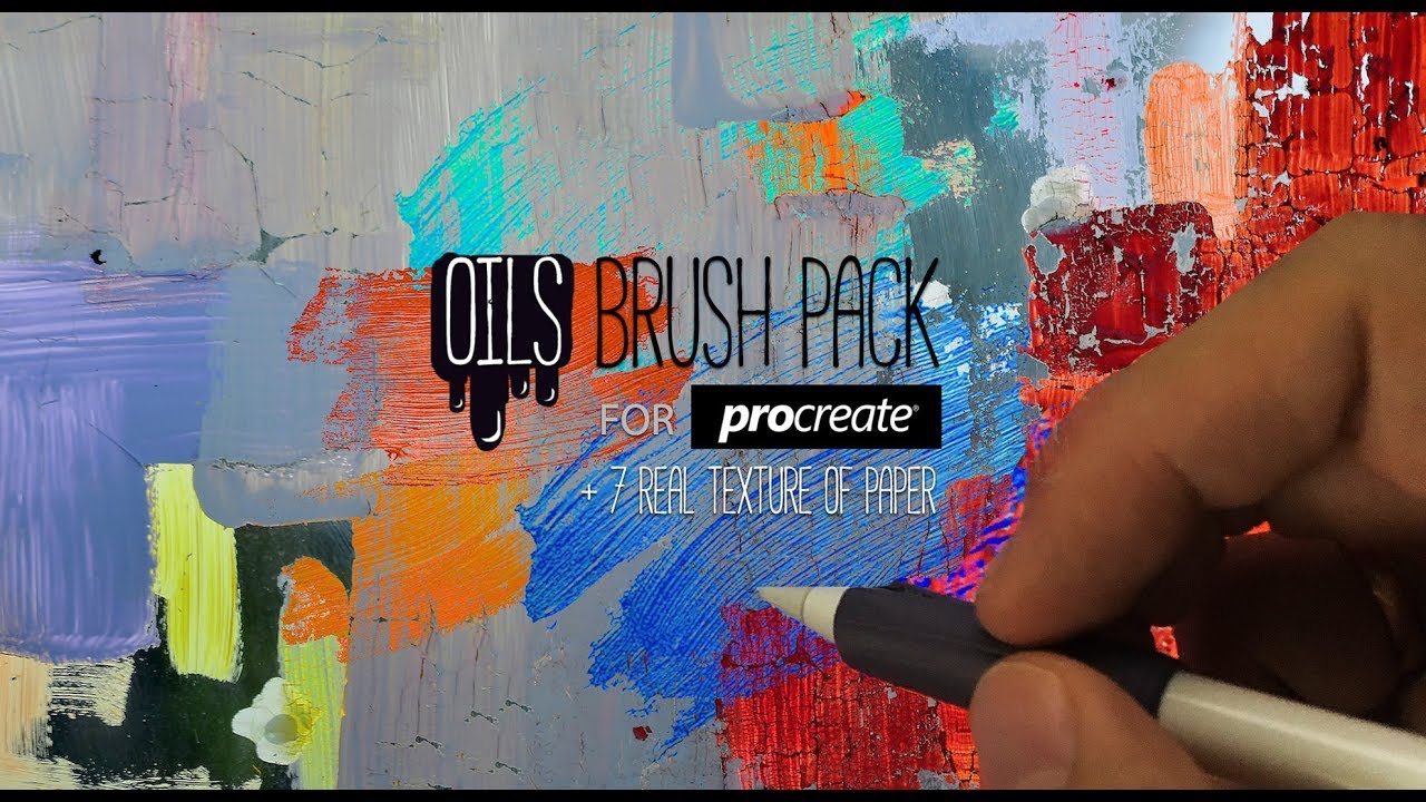 "OILS BRUSH PACK FOR PROCREATE " - YouTube