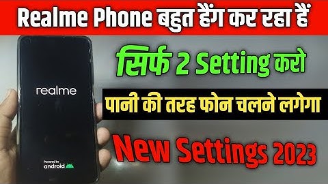 realme phone hang problem | Realme Mobile Hanging Problem Ko Kaise Thik Kare Step By Step 2023