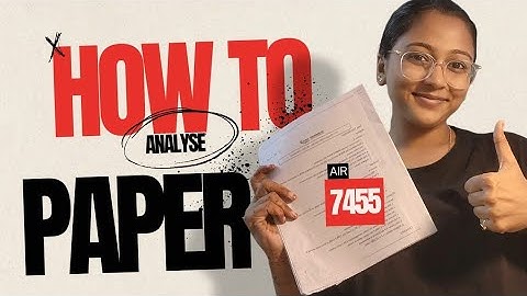 🚀How Toppers analyze the NEET paper? Score-boosting strategy!