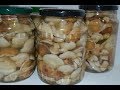 Как мариновать маслята./ how to pickle mushrooms.