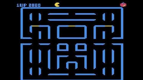 Super PacMan Atari 8-bit xe/xl 1984