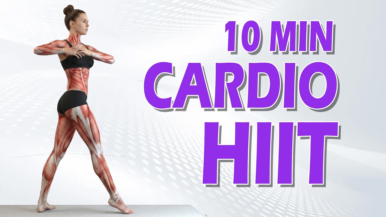 10 Min Full Body Fat Burn Workout: NO JUMPING, NO REPEATS - YouTube