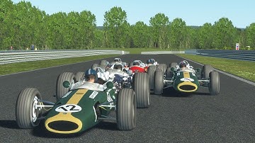 rFactor 2 Qualify Merge F1 Legends at Zolder