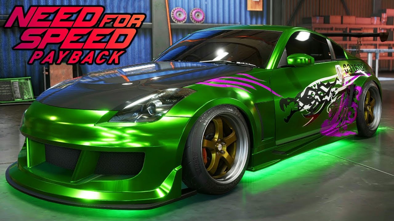 NEED FOR SPEED PAYBACK TUNANDO O NISSAN 350Z  DO 