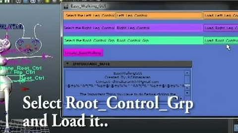 Maya Mel Script Show Reel