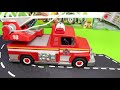 Fire Truck, Train, Excavator, Dump Truck, Police Cars & Tractor Construction Toy Vehicles for Kids