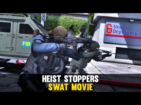 Tactical Heist Stoppers | GTA 5 SWAT Movie [4K] (Cinematic)