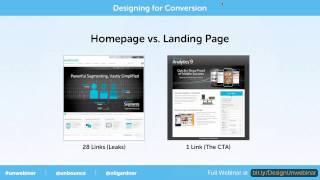 Homepage Vs  Landing Page