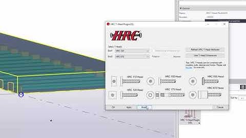 T-Head Plugin for Tekla Structures: HRCUSvideo2