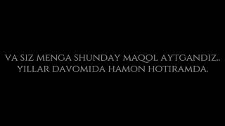 nashid Ahmed Bukhatir ya ummi uzbekcha tarjimasi onajon!            красивый нашид!