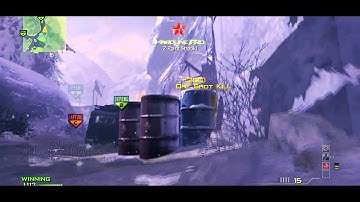 Mw3: Awesome Across-Map No Scope Collateral!