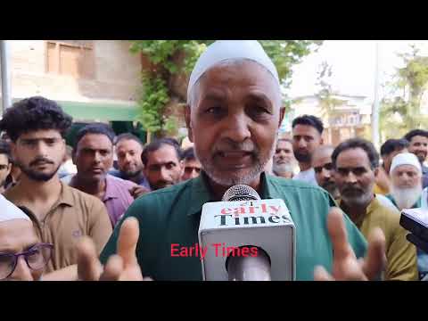 Protest In Marhama Sangam Against PDD PHE Irrigation Health Department