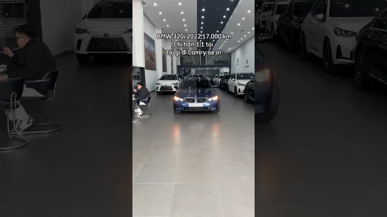 BMW 320i 2022 Xanh Đen 17,000 km chỉ hơn 1,1 tỏi 