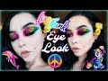 Lisa Frank Leopard Inspired Eye Makeup Tutorial | Sydney Nicole