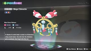 Mega Chimecho Hyperspace Battle Pokémon Legends Z-A Mega Dimension