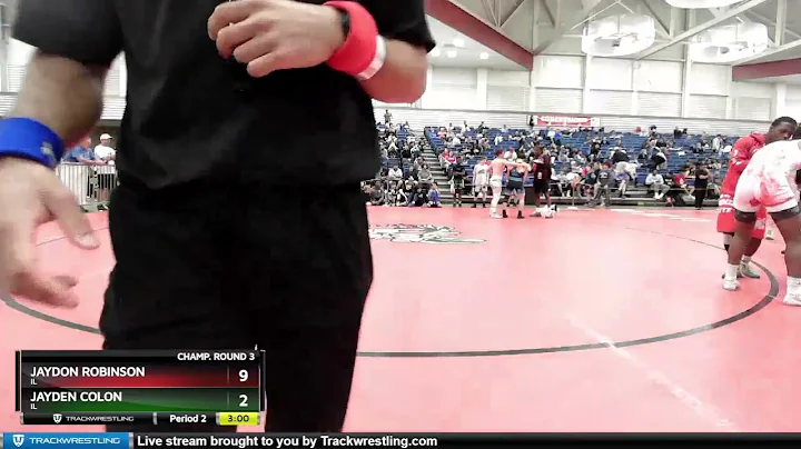 145 Lbs Champ. Round 3 - Jaydon Robinson, IL Vs Ja...