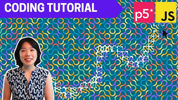 p5.js Coding Tutorial | Interactive Truchet Tiles