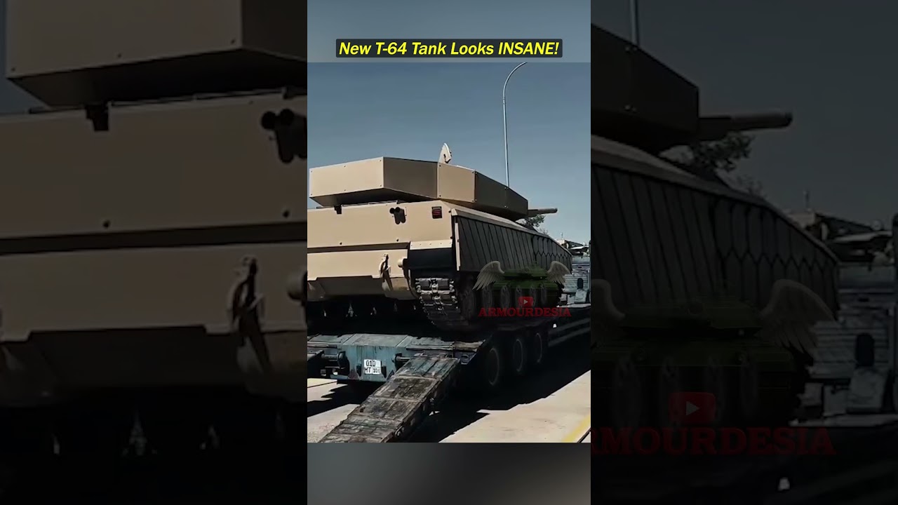 Futuristic T-64 Upgrade Unveiled by Uzbekistan!