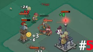 MINI SURVIVAL GAME 2D ZOMBIE ATTACK TOWER IN ALL A NEW CHARACTER PROTECTS