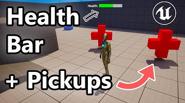Health Bar Tutorial 👉 With HUD On Screen | Unreal Engine 5