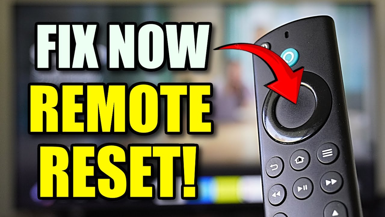How to Reset Fire TV Stick Remote & Fix Batteries Draining Issue (100% ...