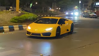 SUPERCARS IN MUMBAI - Ferrari Roma, Ferrari F8, Lamborghini Huracan, Lamborghini Murcielago, Porsche