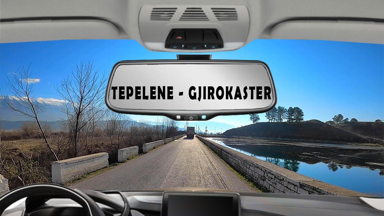 Driving to Gjirokastra from Tepelena - 🇦🇱 #Albania 2020 [Roof Cam] 4K @MTravelVlog