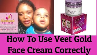veet gold face cream review