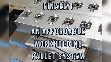Quick Change Vise Workholding Pallet System High Capacity Part Clamping