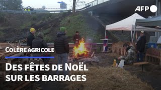 Colère Agricole Les Irréductibles Se Préparent À Passer Noël Sur Leurs Barrages Afp
