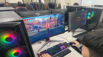 UNITY 3D遊戲，學生開心的上機展示期末作業（Rosa本頻道錄製）