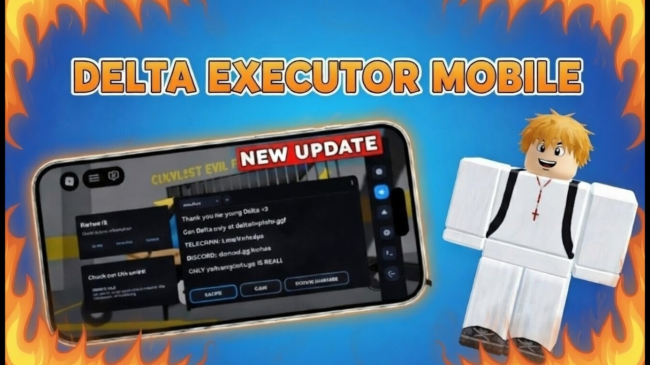 Delta Executor Mobile NOVA ATUALIZAÇÃO – (v2.704) MELHOR Executor de Roblox *SEM CHAVE* (Android)