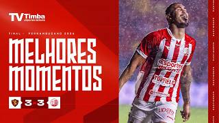 SPORT 3x3 NÁUTICO - GOLS DO TIMBU