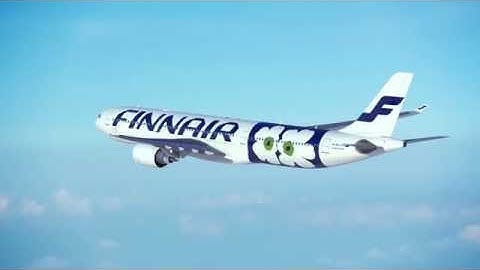 Brand new Finnair livery by Marimekko (Airbus A330)
