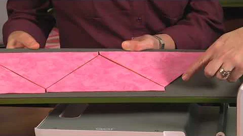 AccuQuilt GO! Quarter Square-8" Finished Triangle