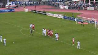 OM - Dinamo Bucarest 2- 1 match amical 2009 HQ - Hatem Ben Arfa Free Kick