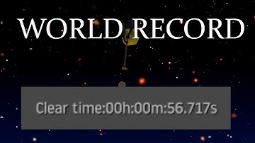Getting Over It Speedrun - 56.717s - World Record (read description)